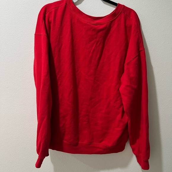 Tom and Jerry Red Sweatshirt, size XXL, EUC, looney tunes, cartoon characters - Picture 2 of 3